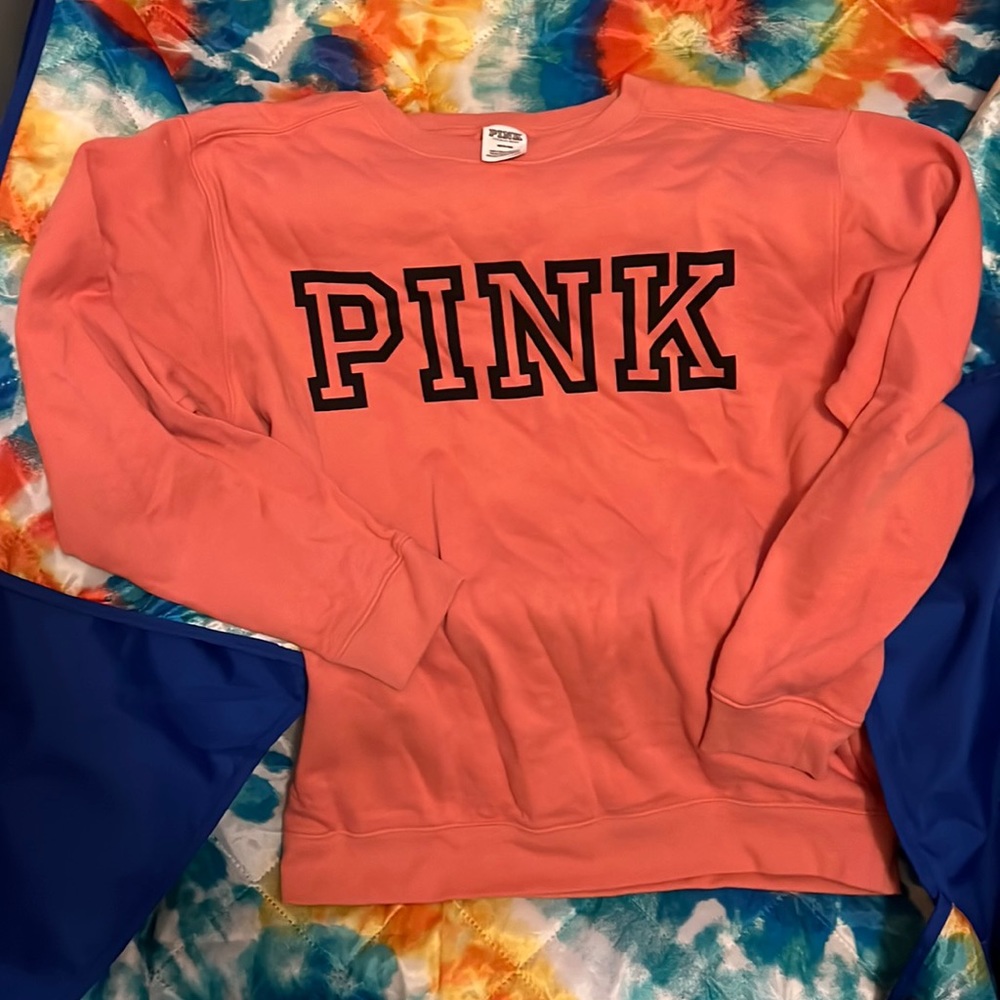 Pink crew new without tags